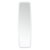 Irene White Stain Finish Floor Mirror